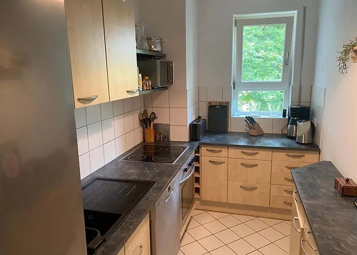 아파트 Helle Am Waldpark 드레스덴